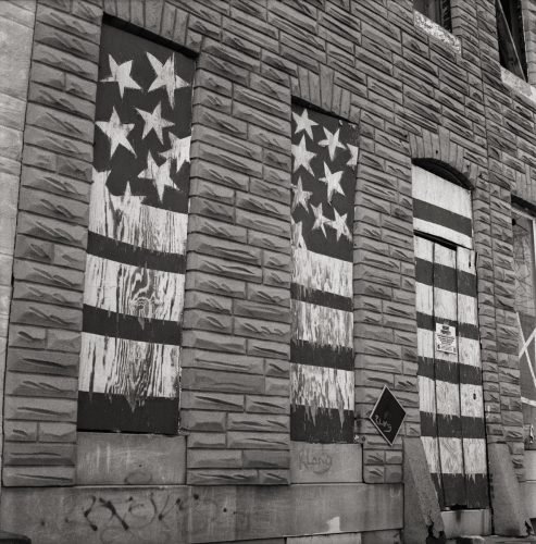 Facade Flag, Harlem Park, 2026