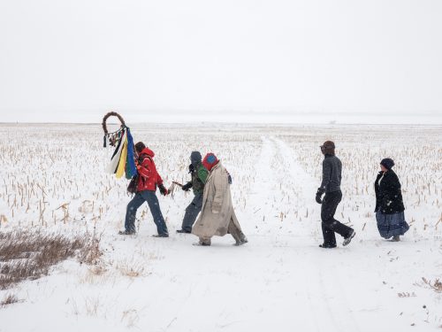 Standing Rock Prayer Walk, North Dakota, 2018 ©Mitch Epstein